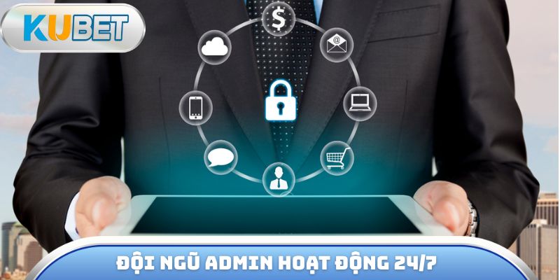Trang game có đội ngũ admin giám sát liên tục 24/7